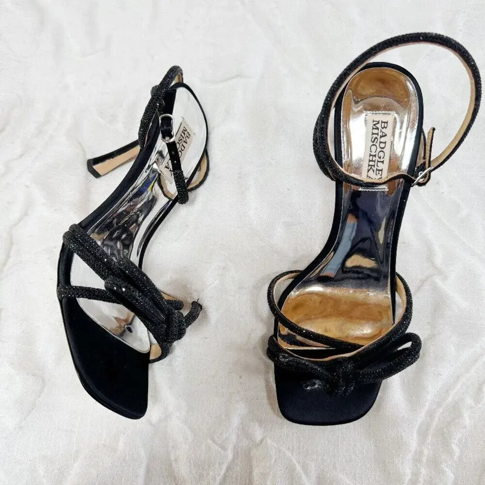 Badgley Mischka these sandals